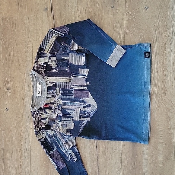 GUC Boys Molo Long Sleeve Tshirt size 8 - Picture 1 of 5